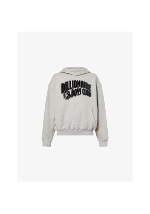Mens Billionaire Boys Club Distorted-Logo Relaxed-Fit Cotton Hoody