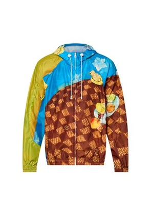 Printed Nylon Windbreaker