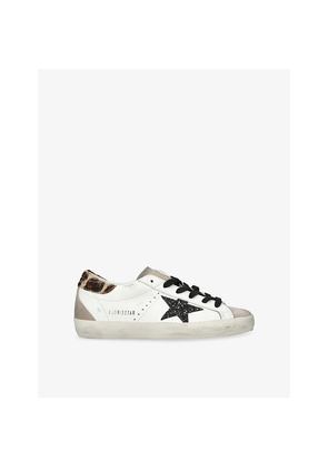 Womens Golden Goose Super Star 12353 Leather Trainers