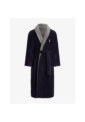 Mens Polo Ralph Lauren Shawl-Collar Cotton-Terry Bath Robe