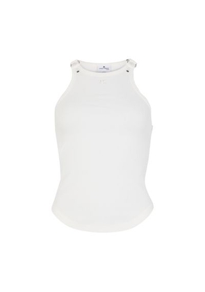 Buckle 90'S rib tank top