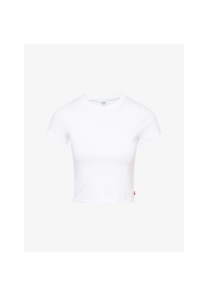 Womens Levis Essential Sporty Cotton-Jersey T-Shirt