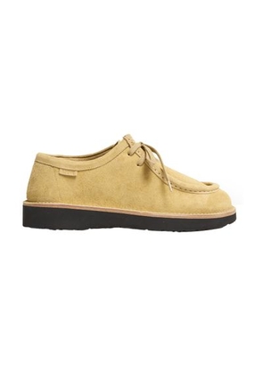Faro lace up shoes in suede calfskin