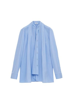 Long-sleeved cotton shirt