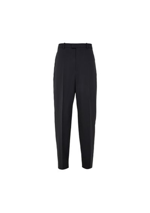 Stretchy wool blend pants