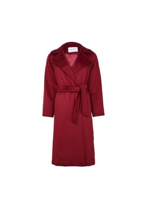Manuela maxi belted coat