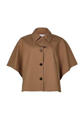 Single-breasted cape