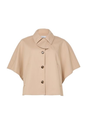 Single-breasted cape