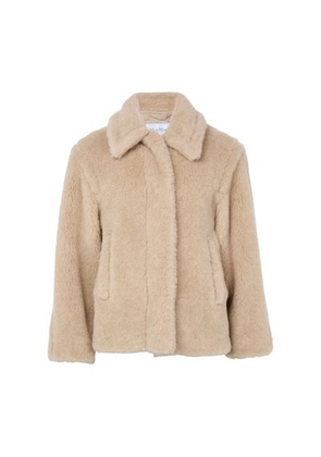 Teddy cropped coat