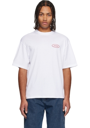 JACQUEMUS White La Croisière 'The Stazione T-shirt' T-shirt