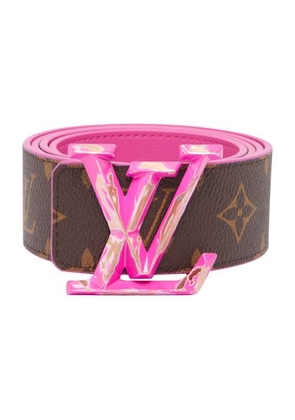 LV Pyramide 40mm reversible belt