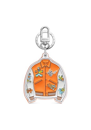 LV Varsity Jacket Bag Charm & Key Holder