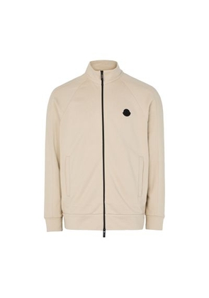 Zip up bi-material jacket