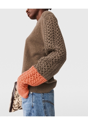 Stella McCartney - Hybrid Knit Crewneck Jumper, , Size: M