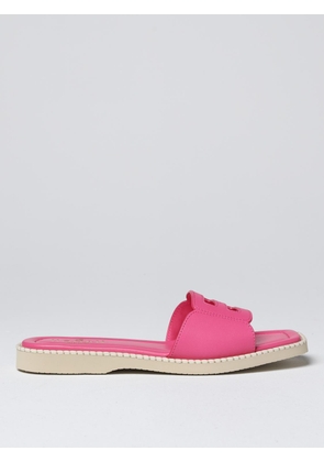 Hogan H638 slides in smooth leather