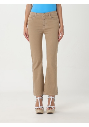 Jeans PINKO Woman color Beige