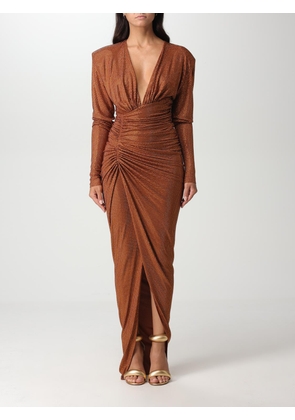 Dress ALEXANDRE VAUTHIER Woman color Brown