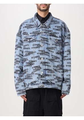 Jacket VETEMENTS Men color Denim