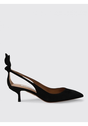 High Heel Shoes AQUAZZURA Woman color Black