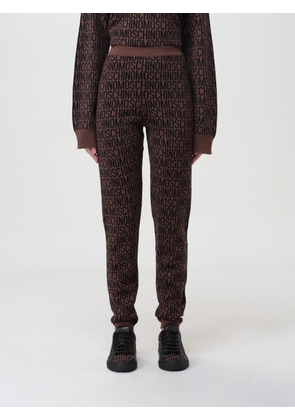 Pants MOSCHINO COUTURE Woman color Brown