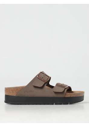 Heeled Sandal BIRKENSTOCK Woman color Brown