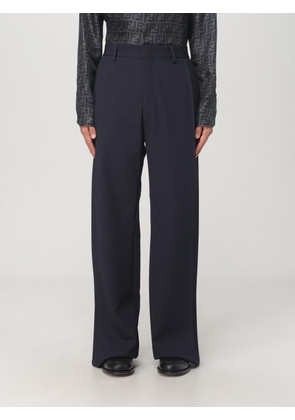 Pants FENDI Men color Blue