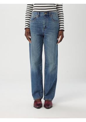 Jeans TORY BURCH Woman color Denim