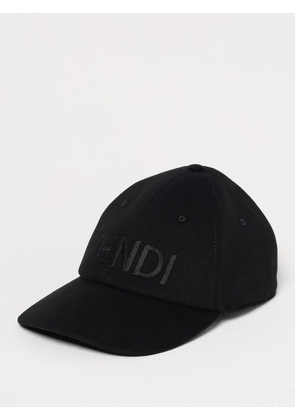 Hat FENDI Men color Black