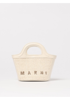 Handbag MARNI Woman color White