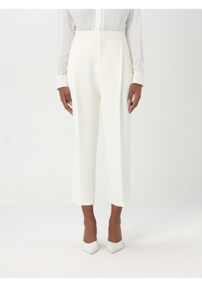 Pants ELISABETTA FRANCHI Woman color Ivory
