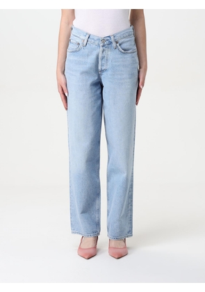 Jeans AGOLDE Woman color Blue