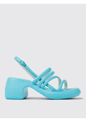 Heeled Sandal CAMPER Woman color Blue