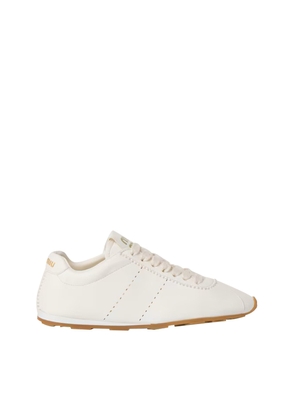 Plume Leather Sneakers