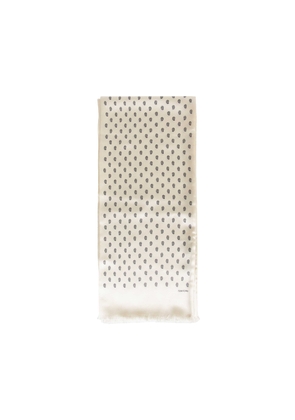 Paisley Print Silk Scarf