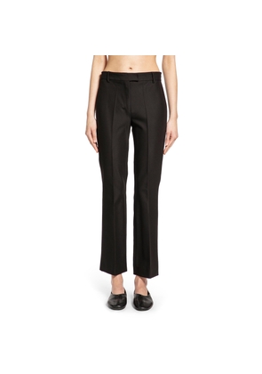 Stretch Cotton And Viscose Trousers