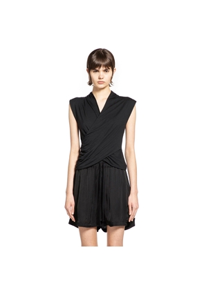 Wrapped Silk Mix Top