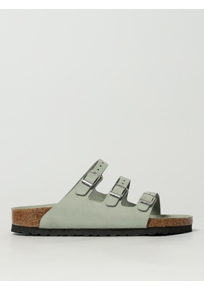 Heeled Sandal BIRKENSTOCK Woman color Green