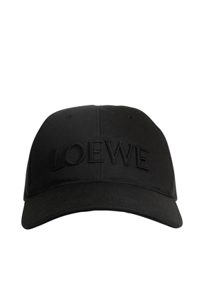 Logo-Embroidered Canvas Baseball Cap