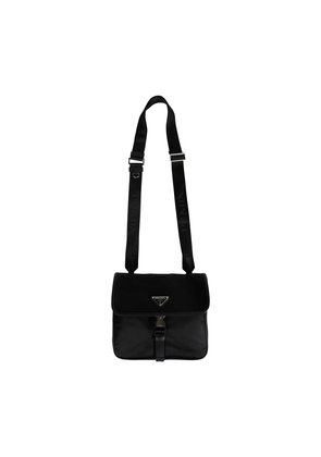 Re-Nylon And Saffiano Leather Shoulder Bag