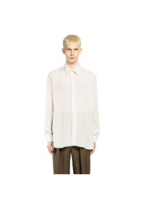 Crepe de Chine Paisley Print Fluid Shirt