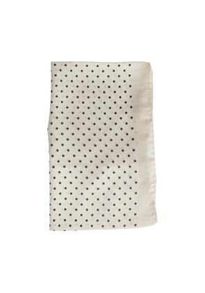 Polkadot Silk Bandana
