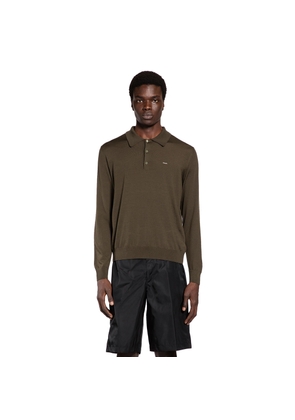 Supefine Wool Knit Polo
