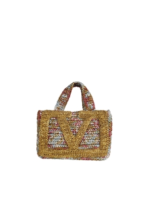 Viva Superstar Small Raffia Bag