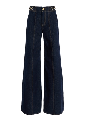 Ulla Johnson The Delphine High-Rise Wiide-Leg Jeans - Moda Operandi