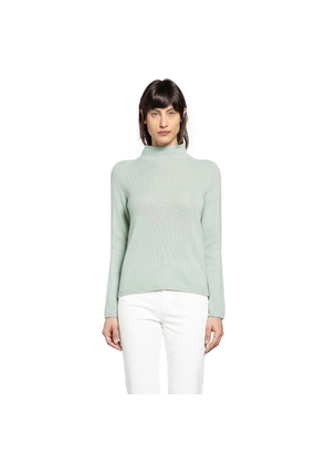 Wool Cashmere Polo Neck Sweater