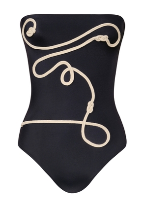 Johanna Ortiz Palmy Texture One-Piece Swimsuit - Moda Operandi