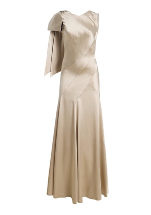 Maison Margiela Satin Maxi Dress - Moda Operandi