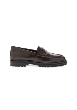 Aeyde Leon Leather Loafers - Moda Operandi