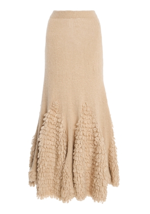 Ulla Johnson Nathalie Textured Alpaca-Blend Skirt - Moda Operandi
