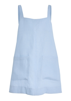 BONDI BORN Delphi Organic Linen Mini Dress - Moda Operandi